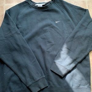 black nike crewneck